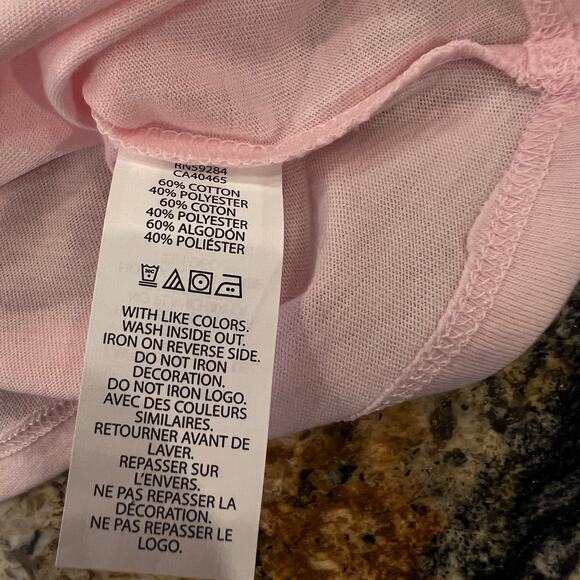 NWT Children's Place Pink W/Sequin Flamingo Graphic Tank & Shorts Outfit - 6-9M - Picture 8 of 9